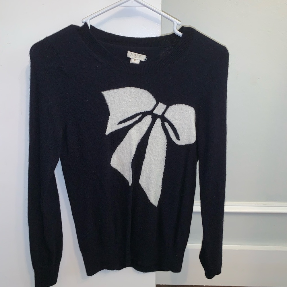 Jcrew Bow Sweater